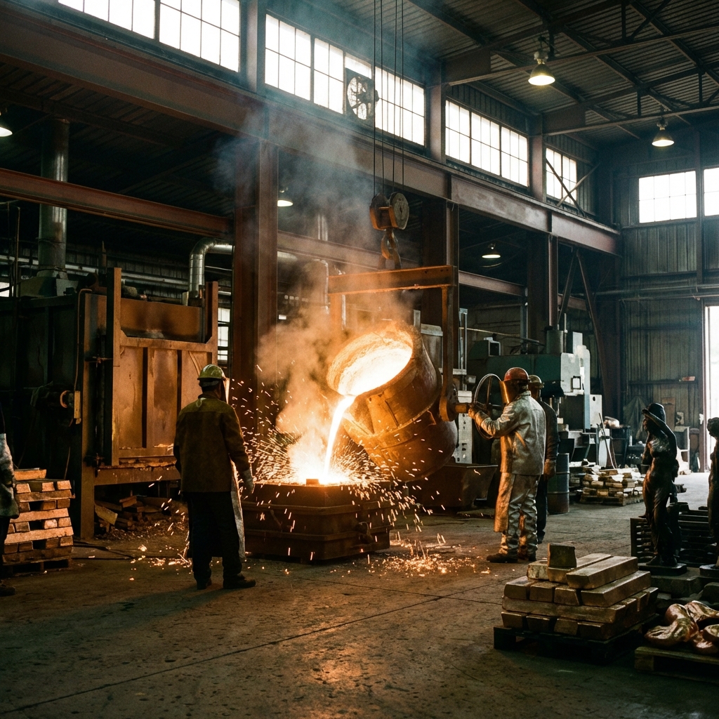 Fábrica Tecnobronze - Fundição e Usinagem
